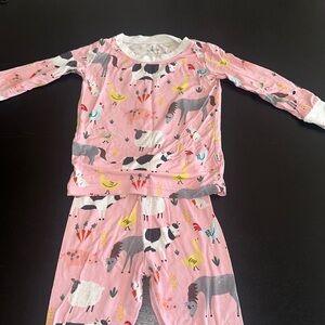 Little Sleepies 2pc pajamas  12- 18 months